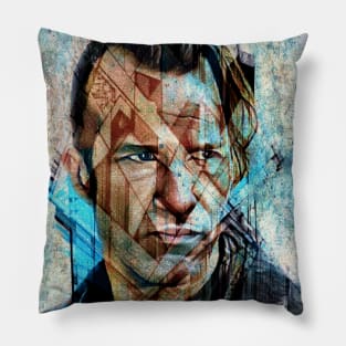 Grunge Fractured Proto Miller Pillow