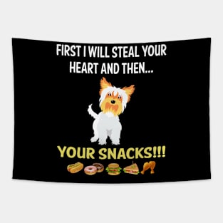 Steal Heart Yorkshire Terrier 87 Tapestry