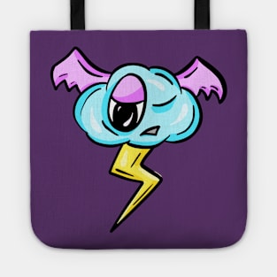 Thunder and Lightening, Not Very Frightening Tote