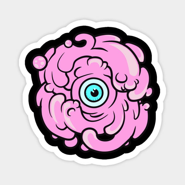 Eye Pink Hole Magnet by EYECATC