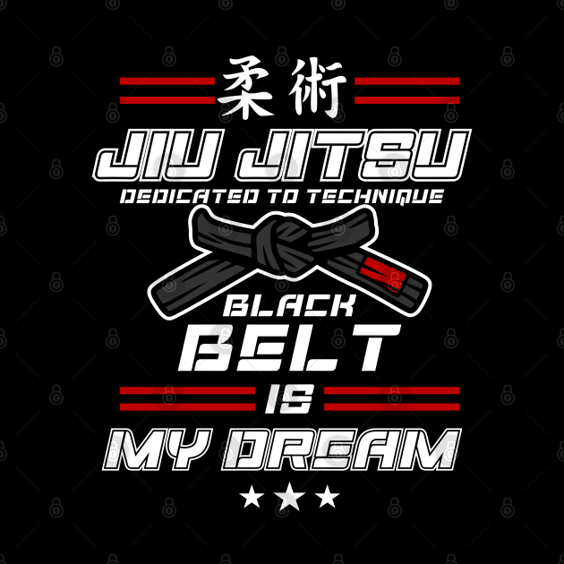 JIU JITSU BLACK BELT by beanbeardy