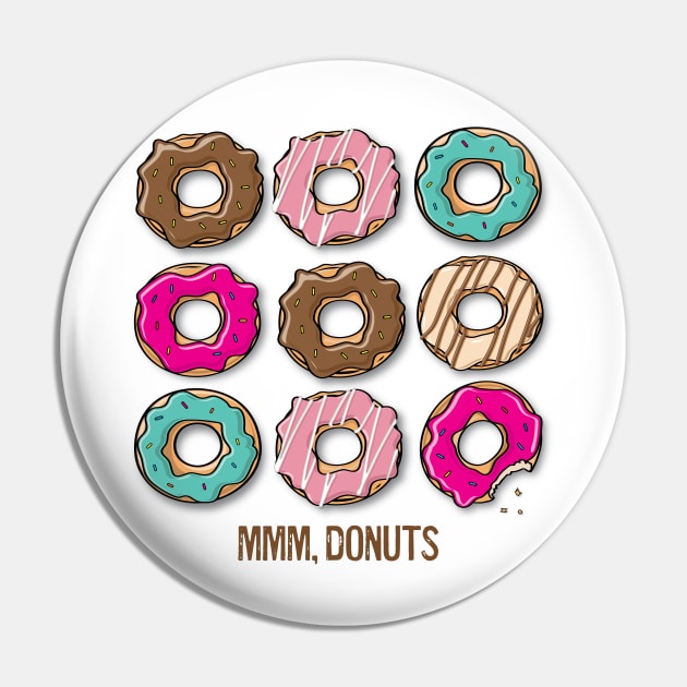 mmm, donuts Pin by Cimbart