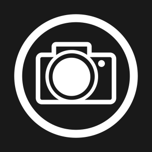 Rock Band style Photographer Icon T-Shirt