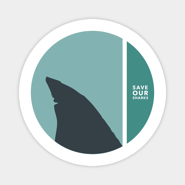 save our sharks Magnet by somatosis