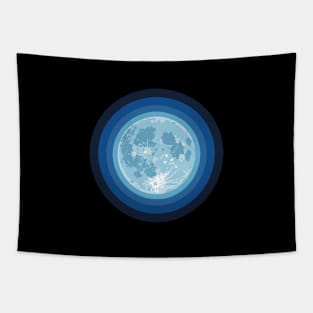 Full Moon Sky Tapestry