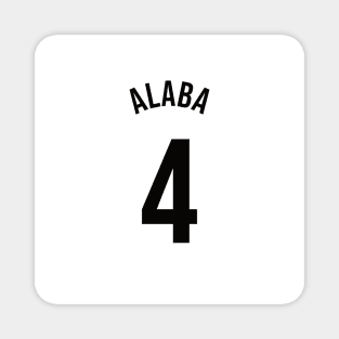 Alaba 4 Home Kit - 22/23 Season Magnet