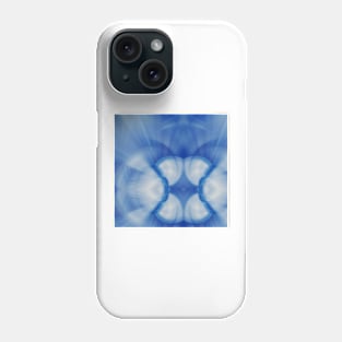 Beautiful, delicate blue motif, like for an angel Phone Case