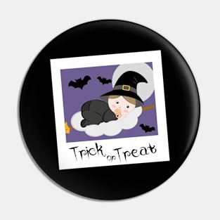 Trick or treat BABY Pin