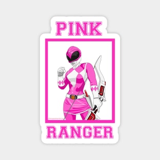 Kimberly Pink Ranger Magnet