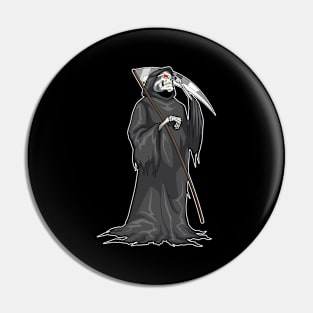 Reaper Halloween Glasses Pin