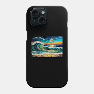 Impasto Beach Dreamscape Phone Case