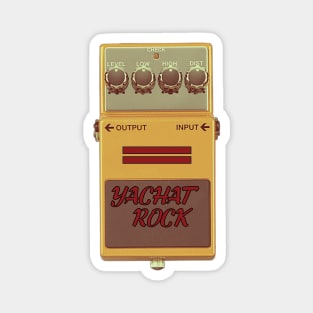 Yacht Rock - Guitar Effects Pedal Magnet