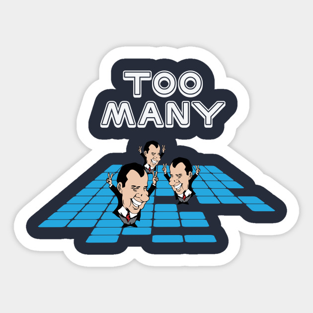 Too Many Dicks On The Dance Floor Flightoftheconchords Sticker
