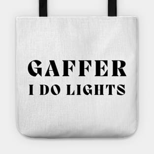 Film Gaffer Lighting Technician Tote