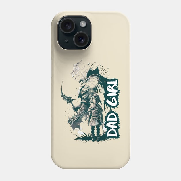 DAD GIRL Phone Case by samsamteez