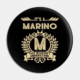 Marino Pin