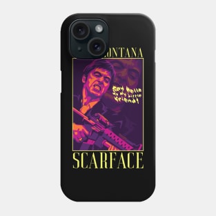 Tony Montana Fanart Phone Case