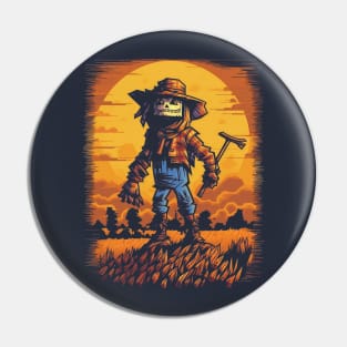 Scarecrow (item color dark) Pin