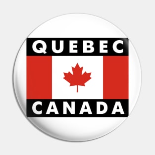 Quebec - Canada Pin