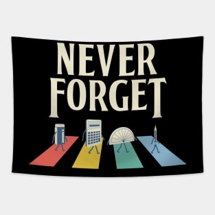 Never Forget School Days Tapestry