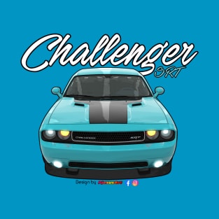 Challenger SRT8 Light Blue by pjesusart T-Shirt