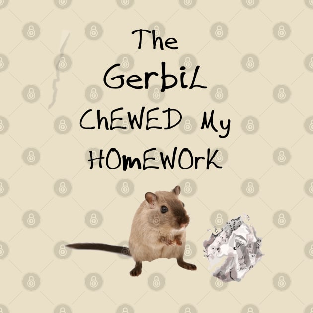 The Gerbil Chewed My Homework by cuteandgeeky