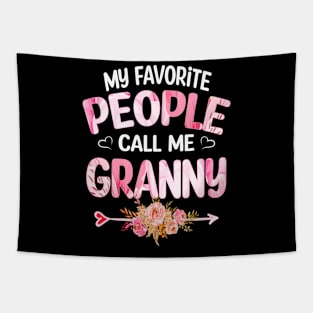 My Favorite People Call Me Granny Tapestry