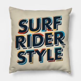 Surf Rider Style Pillow