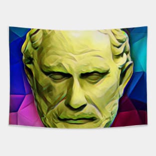 Megasthenes Colourful Portrait | Megasthenes Artwork 7 Tapestry