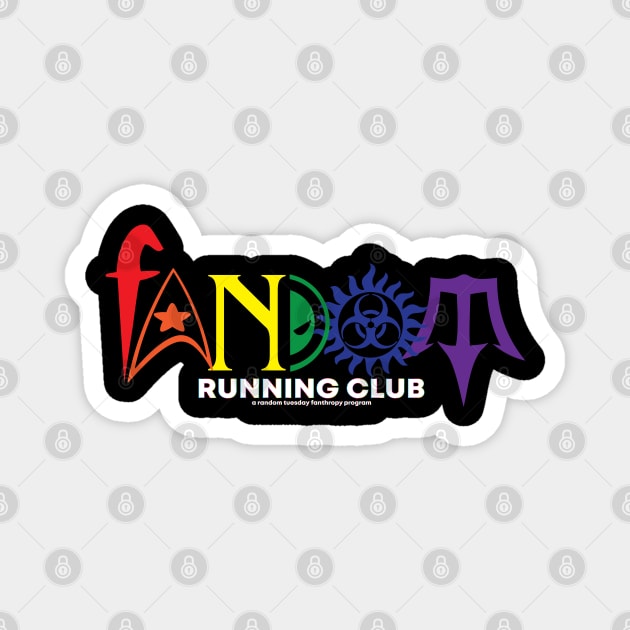 Fandom Running Club PRIDE Magnet by Fanthropy Running Clubs