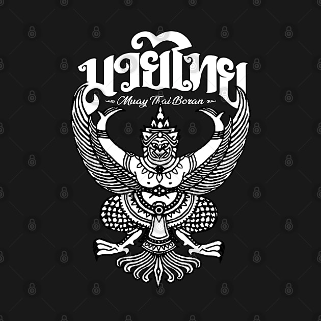 Muay Thai Boran Sak Yant Garuda by KewaleeTee