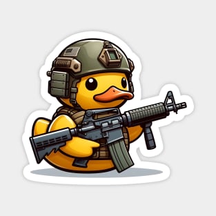 tactical Rubber Duck Magnet