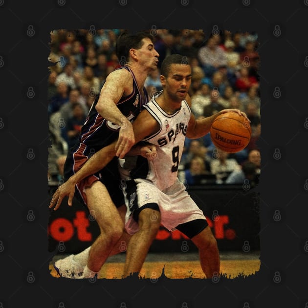 John Stockton vs Tony Parker by Wendyshopart