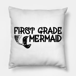 First Grade Teacher - First Grade Mermaid Pillow