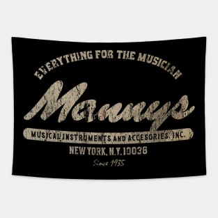 Manny's music vintage style Tapestry