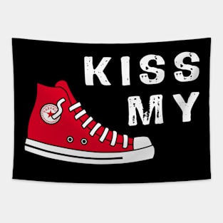 kiss my shoes Tapestry