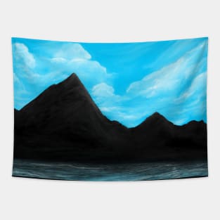 Lake in the Rockies Tapestry