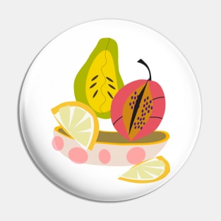Tropical Fruits Pin