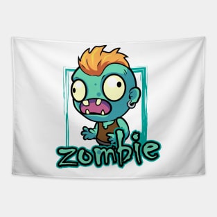 Zombie Kawaii Tapestry