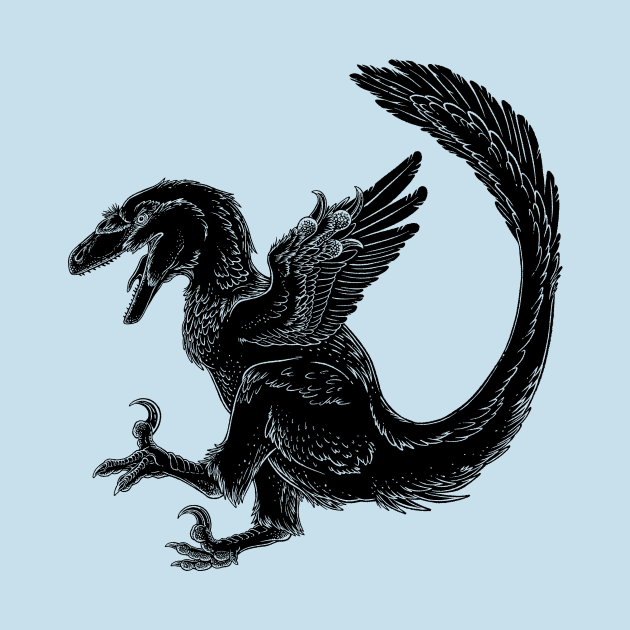 Deinonychus by JFells