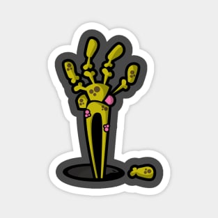 zombie hand Magnet