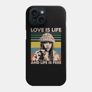 Erykah Badu - Love Is Life And Life Is Free Phone Case