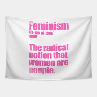 Definition of Feminism Tapestry