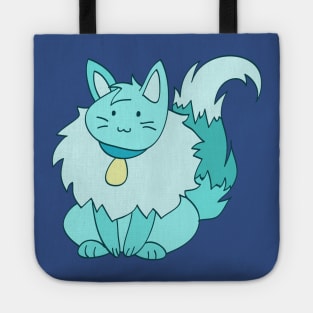 Fluffy Ice Kitty Tote