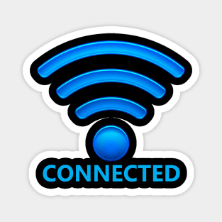 WI-FI connected T-shirt Magnet