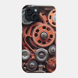 Metallic Gear Symphony Phone Case