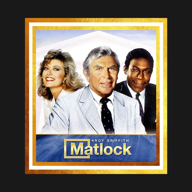 Matlock TV Show Gold BLK by davidhedrick