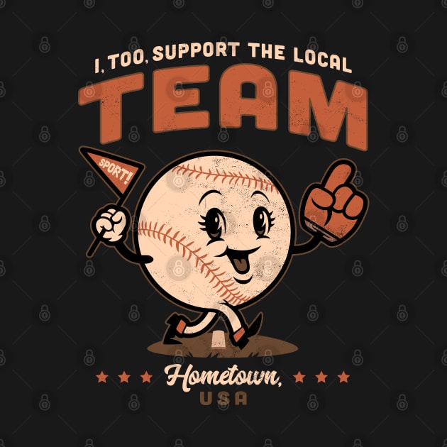 Local Baseball Fan by harebrained