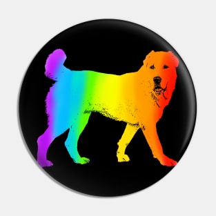 Central Asian Shepherd Dog Pin