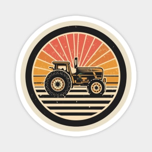 Tractor Vintage Magnet